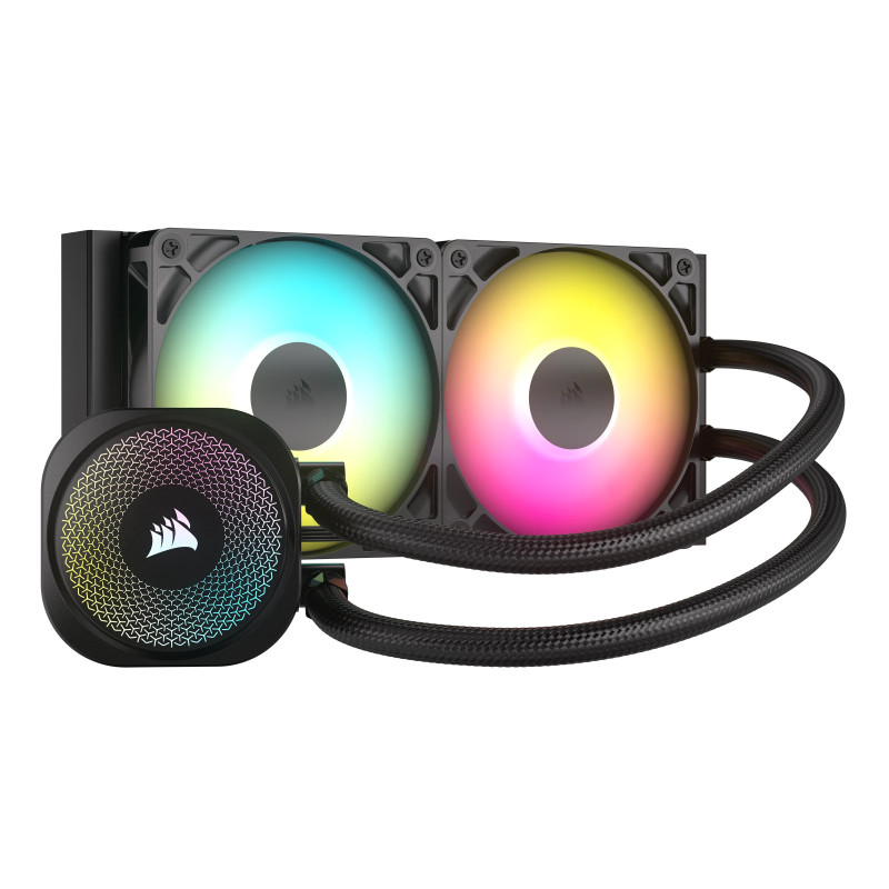Corsair Nautilus 240 RS ARGB Liquid Processore Raffreddatore di liquidi tutto in uno Nero 1 pz Corsair Nautilus 240 RS ARGB Liquid Processore Raffreddatore di liquidi tutto in uno Nero 1 pz