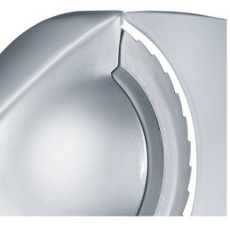 Graef Vivo V 20 affettatrice Elettrico 170 W Nero, Argento Vetro, Metallo