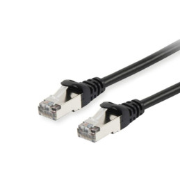 Equip 605593 cavo di rete Nero 0,25 m Cat6 S FTP (S-STP)