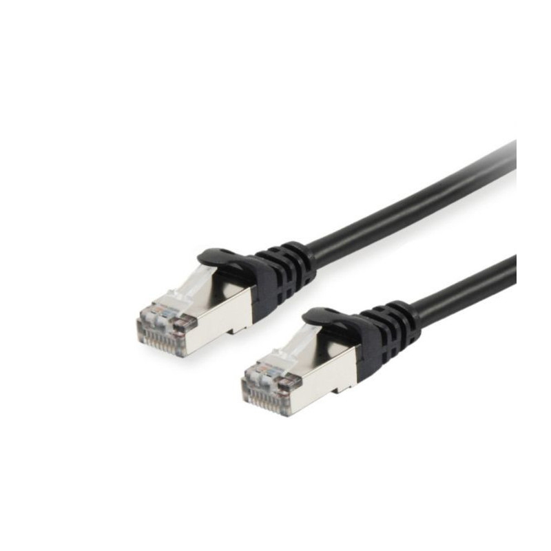 Equip 605593 cavo di rete Nero 0,25 m Cat6 S FTP (S-STP) Equip 605593 cavo di rete Nero 0,25 m Cat6 S FTP (S-STP)