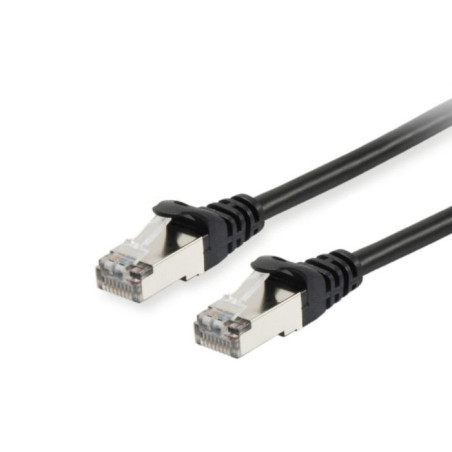Equip 605593 cavo di rete Nero 0,25 m Cat6 S FTP (S-STP)