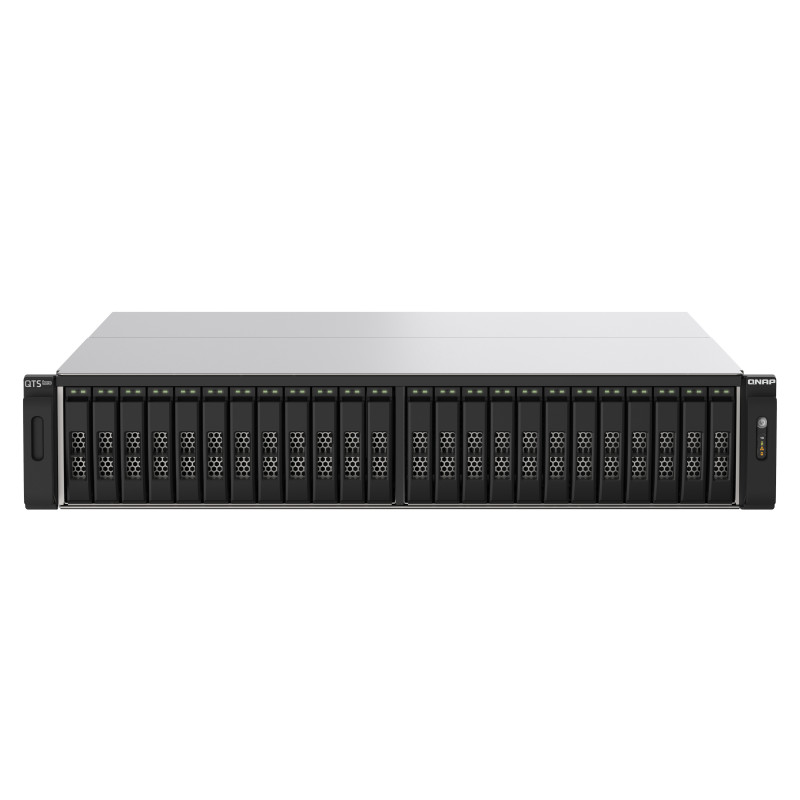 QNAP TS-h2490FU NAS Armadio (2U) EPYC 7302P 256 GB DDR4 0 TB QuTS hero Nero, Grigio QNAP TS-h2490FU NAS Armadio (2U) EPYC 7302P 256 GB DDR4 0 TB QuTS hero Nero, Grigio
