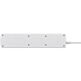 Brennenstuhl 1153110126 prolunghe e multiple 2 m 6 presa(e) AC Interno Bianco