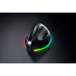 Razer Pro Click V2 Vertical mouse Universale Mano destra RF Wireless + Bluetooth + USB Type-C Ottico 30000 DPI