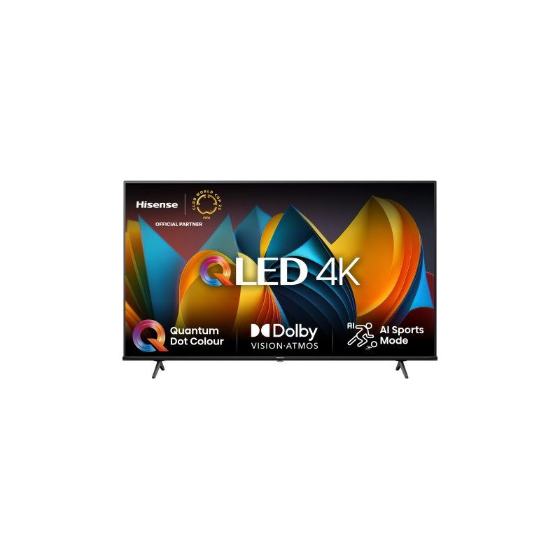 Hisense 55E77NQ 147,3 cm (58") 4K Ultra HD Smart TV Wi-Fi Nero 350 cd m² Hisense 55E77NQ 147,3 cm (58") 4K Ultra HD Smart TV Wi-Fi Nero 350 cd m²