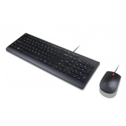 Lenovo 4X30L79920 tastiera Mouse incluso Universale USB Turco Nero
