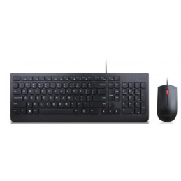 Lenovo 4X30L79920 tastiera Mouse incluso Universale USB Turco Nero