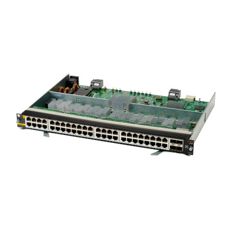 HPE Aruba Networking Aruba 6400 48-port Smart Rate 1 2.5 5GbE Class 6 PoE & 4-port SFP56 v2 modulo del commutatore di rete