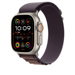 Apple MT5N3ZM A accessorio indossabile intelligente Band Indaco Poliestere riciclato, Spandex, Titanio