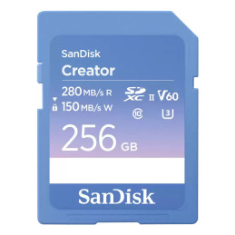 SanDisk Creator 256 GB SDXC UHS-II Classe 10