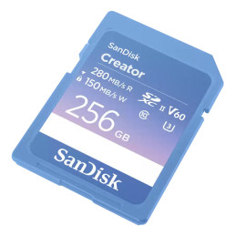 SanDisk Creator 256 GB SDXC UHS-II Classe 10