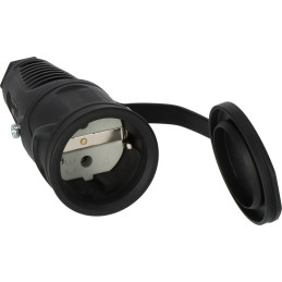 Brennenstuhl 1082050020 presa elettrica Tipo F Nero