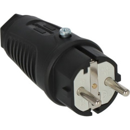 Brennenstuhl 1082040020 presa elettrica Type E F Nero