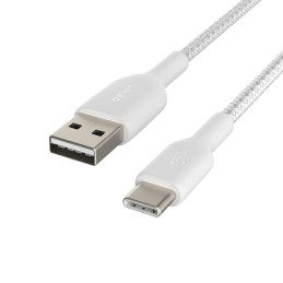 Belkin CAVO INTRECCIATO DA USB-C A USB-A 1M