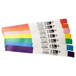 Zebra Z-Band Splash Viola Etichetta per stampante autoadesiva