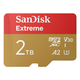 SanDisk Extreme 2 TB MicroSDXC UHS-I Classe 10