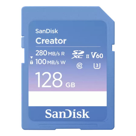 SanDisk Creator 128 GB SDXC UHS-II Classe 10