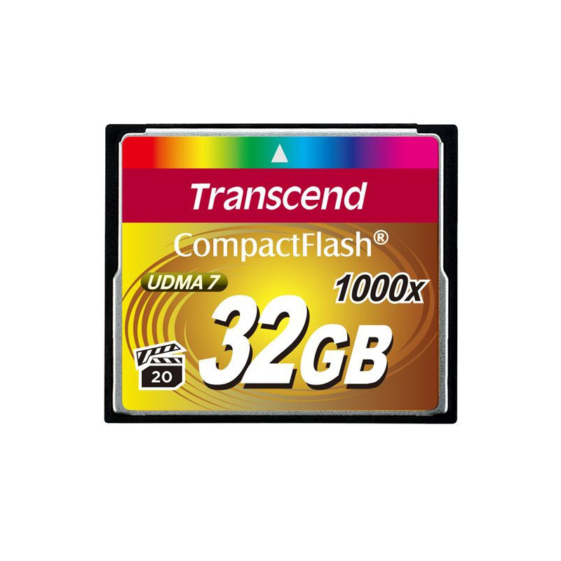 Transcend 1000x CompactFlash 32GB MLC Transcend 1000x CompactFlash 32GB MLC