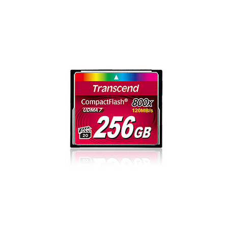 Transcend 256GB 800x CF CompactFlash