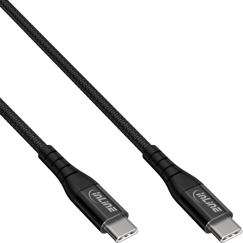 InLine Cavo USB 2.0, cavo di ricarica rapida USB-C spina spina 100W, 2m InLine Cavo USB 2.0, cavo di ricarica rapida USB-C spina spina 100W, 2m