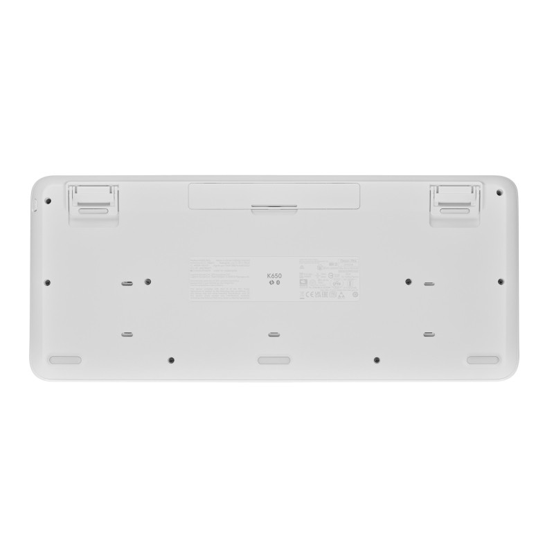Logitech 920-010971 tastiera Ufficio Bluetooth QWERTY Spagnolo Bianco Logitech 920-010971 tastiera Ufficio Bluetooth QWERTY Spagnolo Bianco