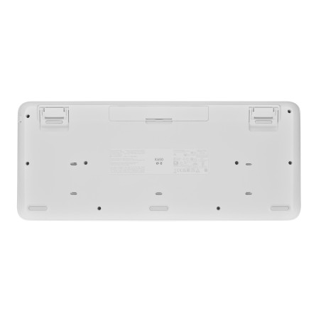 Logitech 920-010971 tastiera Ufficio Bluetooth QWERTY Spagnolo Bianco