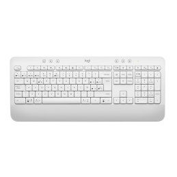 Logitech 920-010971 tastiera Ufficio Bluetooth QWERTY Spagnolo Bianco
