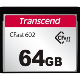 Transcend TS64GCFX602 memoria flash 64 GB CFast 2.0 MLC