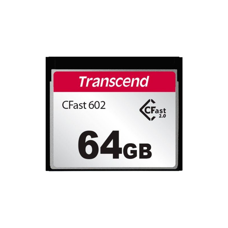 Transcend TS64GCFX602 memoria flash 64 GB CFast 2.0 MLC Transcend TS64GCFX602 memoria flash 64 GB CFast 2.0 MLC