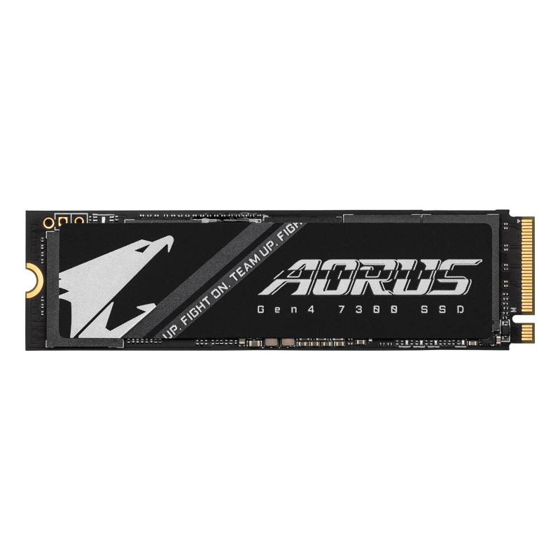 GIGABYTE AORUS Gen4 7300 2 TB M.2 PCI Express 4.0 NVMe 3D TLC NAND GIGABYTE AORUS Gen4 7300 2 TB M.2 PCI Express 4.0 NVMe 3D TLC NAND