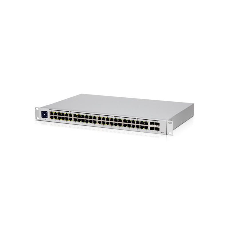 Ubiquiti UniFi USW-48-POE-EU switch di rete Gestito Gigabit Ethernet (10 100 1000) Supporto Power over Ethernet (PoE) Argento Ubiquiti UniFi USW-48-POE-EU switch di rete Gestito Gigabit Ethernet (10 100 1000) Supporto Power over Ethernet (PoE) Argento
