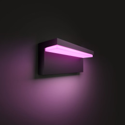 Philips Hue White and Color ambiance Nyro Lampada Smart a muro Nero