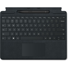 Microsoft Signature with Slim Pen 2 QWERTZ Tedesco Microsoft Cover port Nero