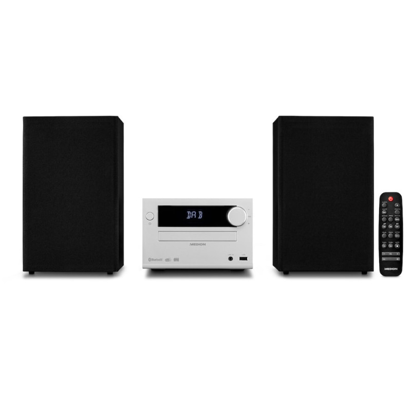 MEDION LIFE E64482 Microsistema audio per la casa 30 W Nero, Grigio MEDION LIFE E64482 Microsistema audio per la casa 30 W Nero, Grigio