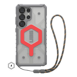 Urban Armor Gear Pathfinder Clear Active Lava Case custodia per cellulare 17,3 cm (6.8") Cover Arancione, Trasparente