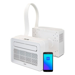 MEDION LIFE P502 portable air conditioner 63 dB White