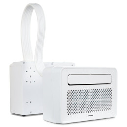MEDION LIFE P502 portable air conditioner 63 dB White