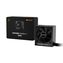 be quiet! System Power 11 550W alimentatore per computer 20+4 pin ATX ATX Nero