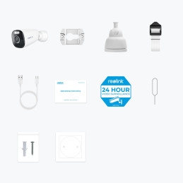 Reolink Argus Series B360 Bullet IP security camera Indoor & outdoor 3840 x 2160 pixels Wall