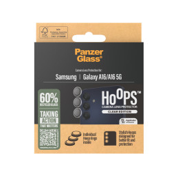 PanzerGlass ® Hoops® Transparent Camera Lens Protector Samsung Galaxy A16 4G | A16 5G Clear screen protector 1 pc(s)
