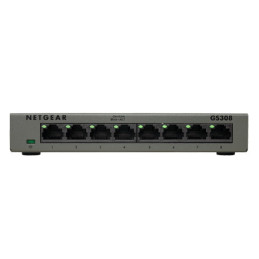 NETGEAR GS308 Unmanaged Gigabit Ethernet (10 100 1000) Grau