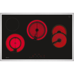 Neff T18SDH9L0 hobs Negro Integrado 80 cm Cerámico 4 zona(s)