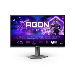 AOC AGON PRO AG276QZD2 computer monitor 26.7" 2560 x 1440 pixels Quad HD QD-OLED Gray