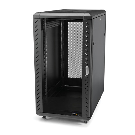 StarTech.com 4-Pfosten 32HE Server Rack, abschließbarer 19" Datenschrank für Computer   AV   IT-Ausrüstung, Büro  