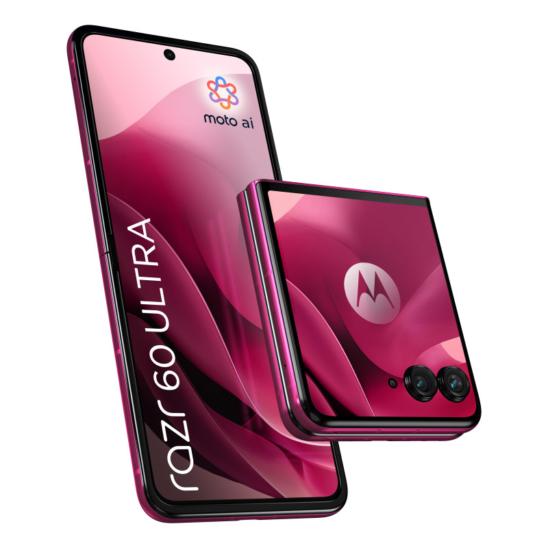 Motorola razr 60 ultra 17,7 cm (6.96") Dual-SIM Android 15 5G USB Typ-C 16 GB 512 GB 4700 mAh Pink