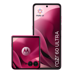 Motorola razr 60 ultra 17,7 cm (6.96") Dual-SIM Android 15 5G USB Typ-C 16 GB 512 GB 4700 mAh Pink
