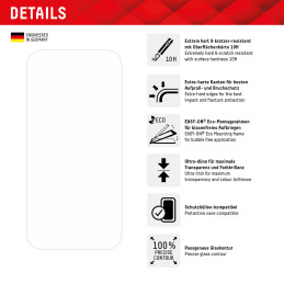Displex 01847 mobile phone screen back protector Back screen protector Apple 1 pc(s)
