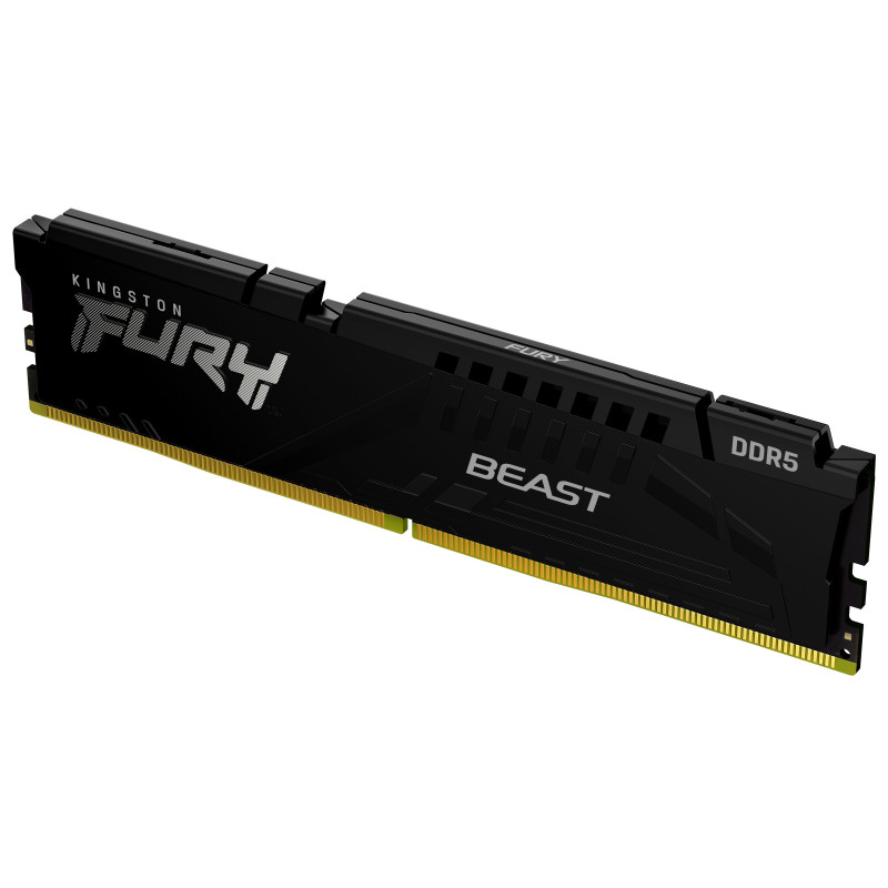 Kingston Technology FURY Beast 16 Go 6400 MT s DDR5 CL32 DIMM Black XMP Kingston Technology FURY Beast 16 Go 6400 MT s DDR5 CL32 DIMM Black XMP