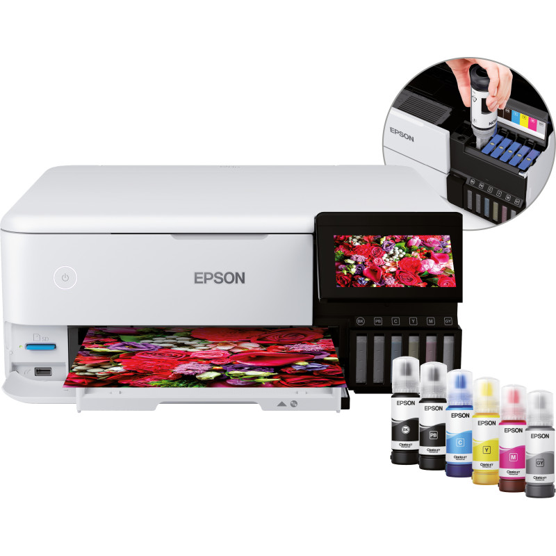 Epson EcoTank ET-8500 Inkjet A4 5760 x 1440 DPI 32 ppm Wi-Fi Epson EcoTank ET-8500 Inkjet A4 5760 x 1440 DPI 32 ppm Wi-Fi