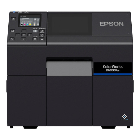 Epson ColorWorks D6000Ae imprimante pour étiquettes Transfert thermique Couleur 1200 x 1200 DPI 119 mm sec Avec fil Ethernet LAN